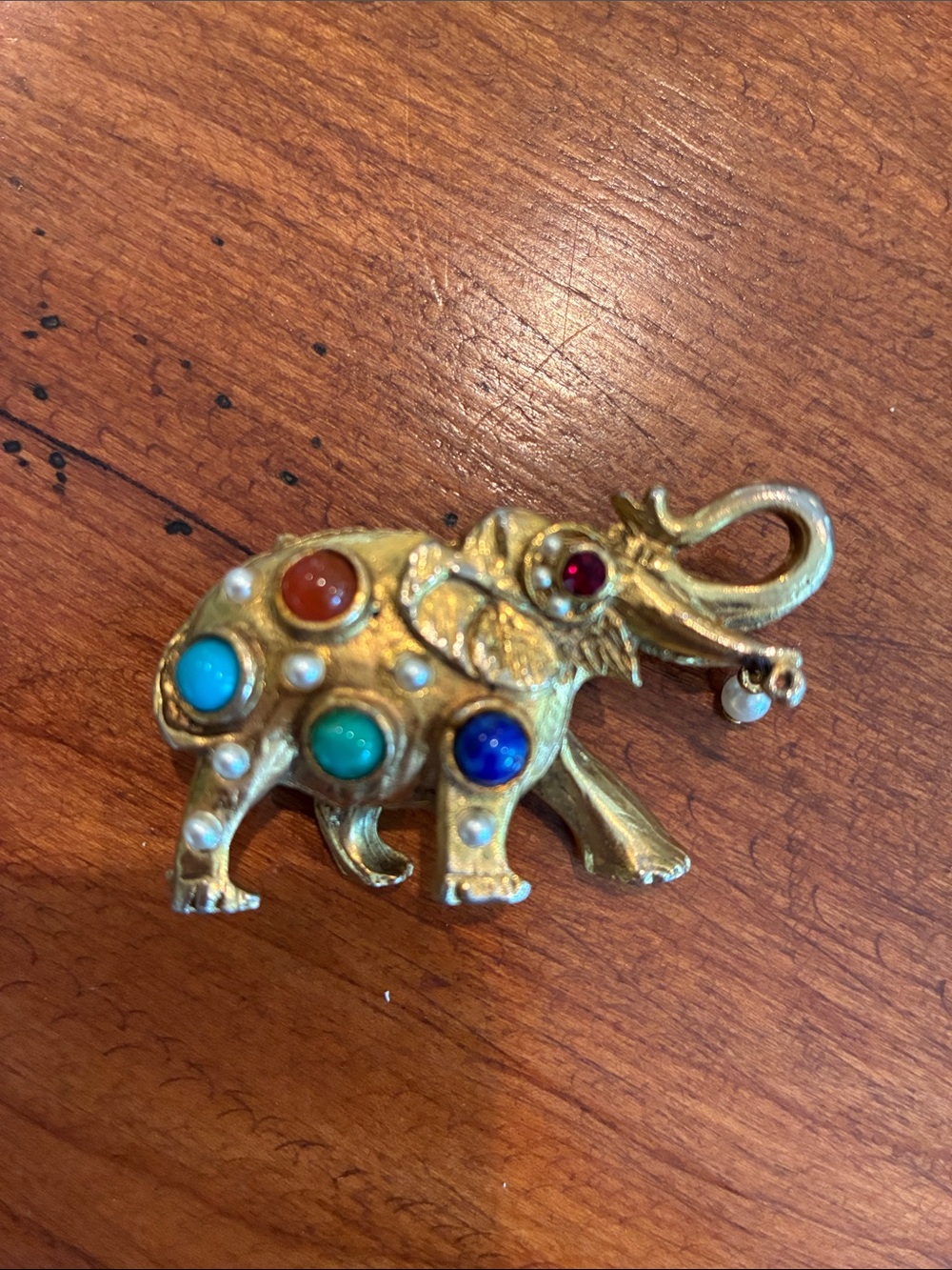 Vintage Elephant Pin